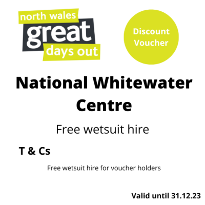 National White Water Centre Discount Voucher